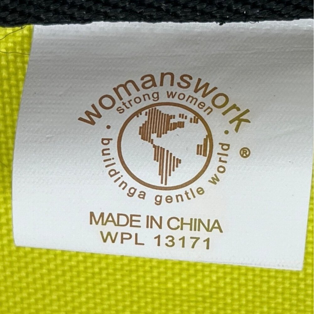 Womanswork Yellow & Black Gardening Waist Pouch With Adjustable Strap 10d - Picture 5 of 6
